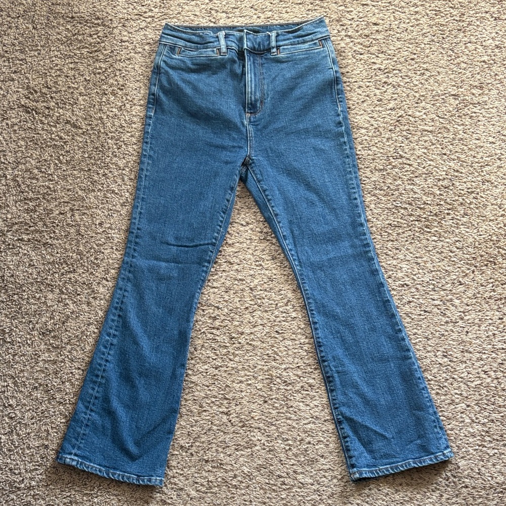 Ann Taylor Petite Boot Crop Jean